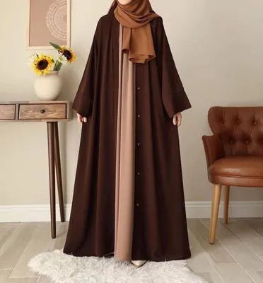 Georgette Plain Classic Abaya